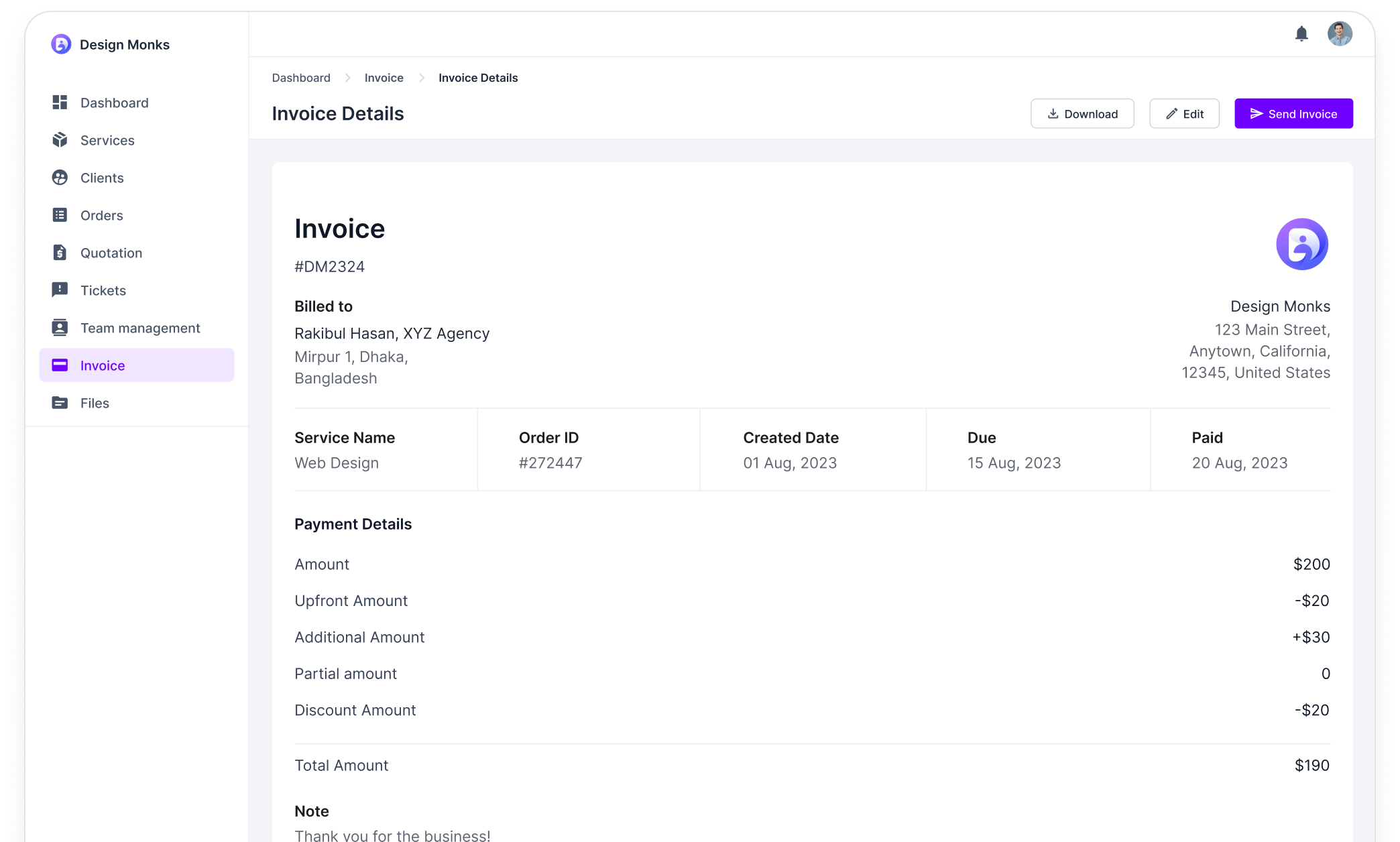 Invoice