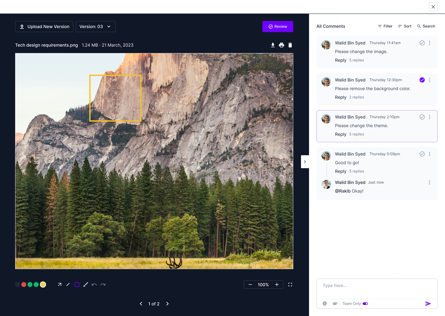 Agency handy File Feedback