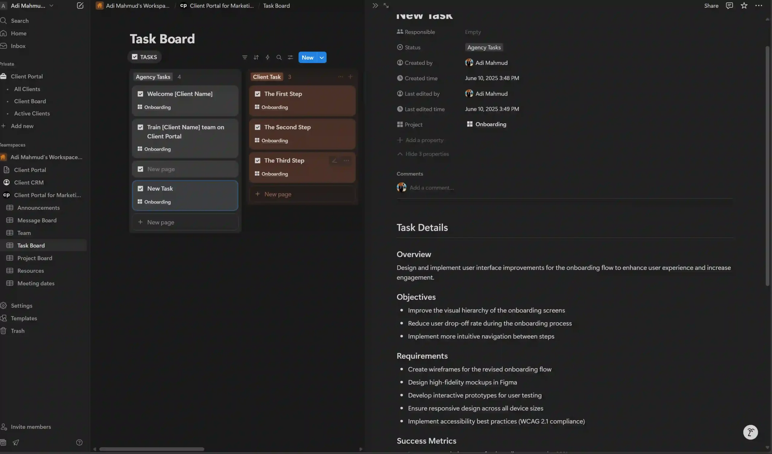 polish notion dashboard 2