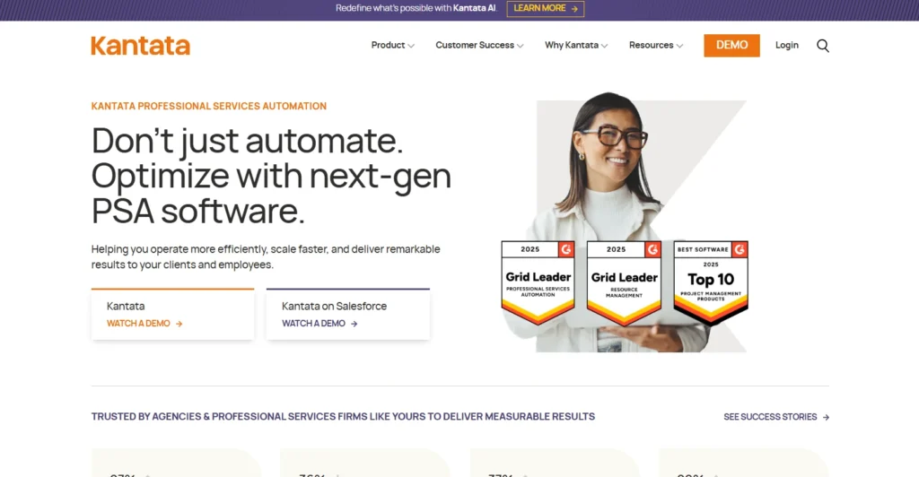 Kantata Homepage