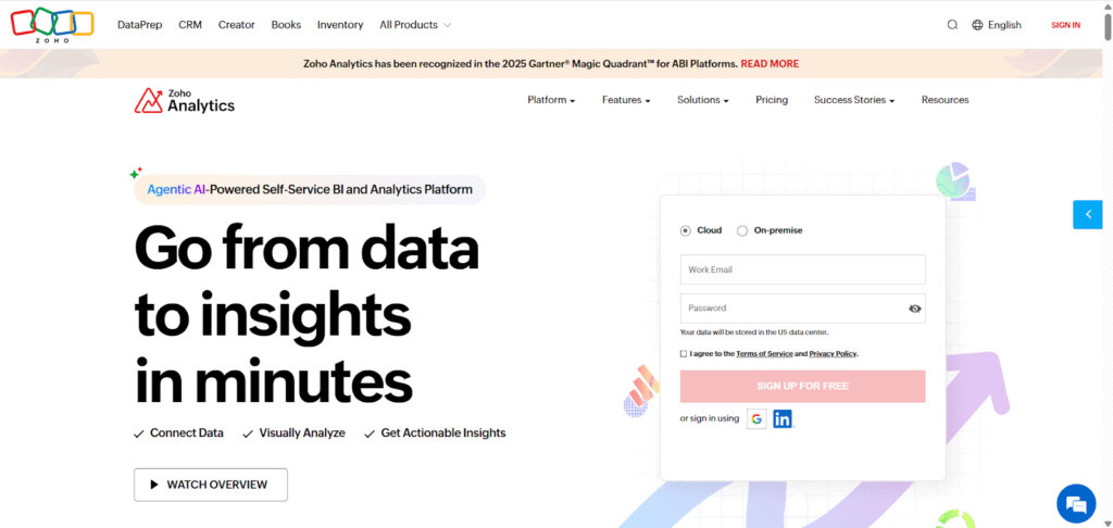 Zoho Analytics