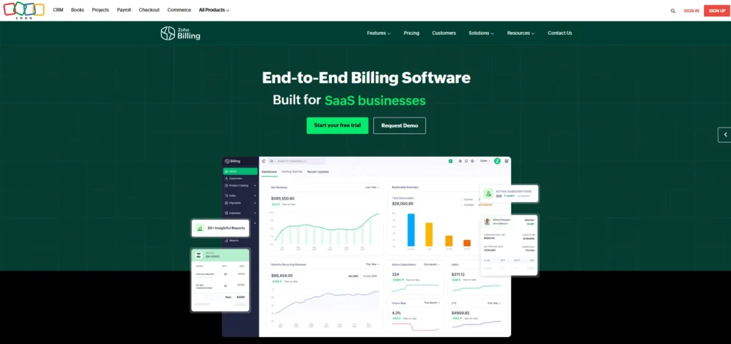 Zoho Billing
